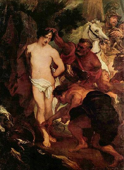 Anthony Van Dyck Martyrium des Heiligen Sebastian